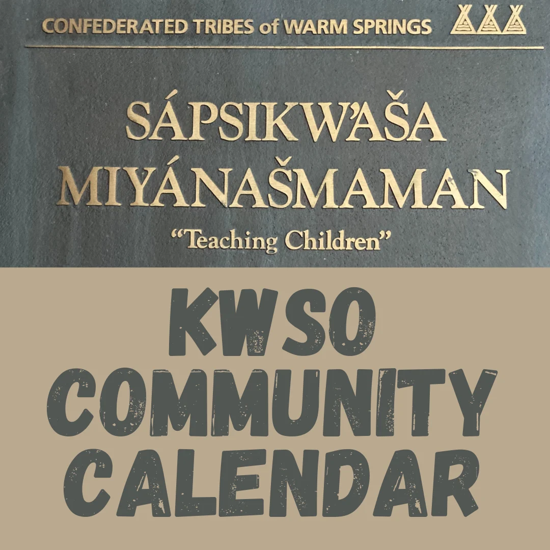 KWSO Calendar for Fri., Oct. 9, 2026